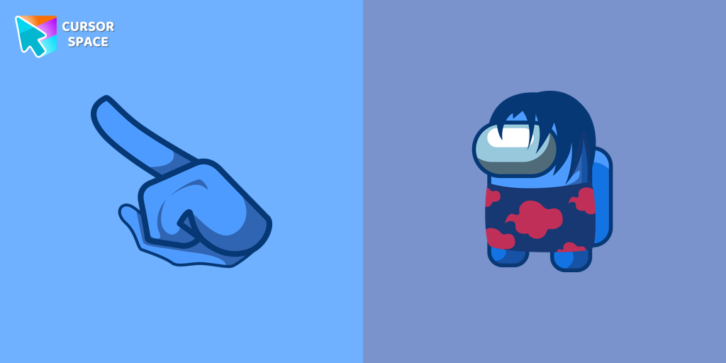 Cursor Among Us Itachi Uchiha Character For Chrome